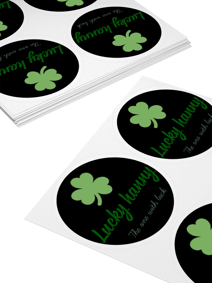 Lucky Hanny Clover Kiss Cut Stickers product image (4)