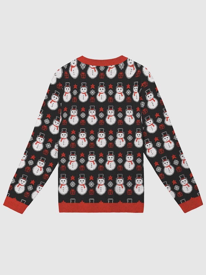 Happy Holidays Slogan Snowman Sweater product image (10)