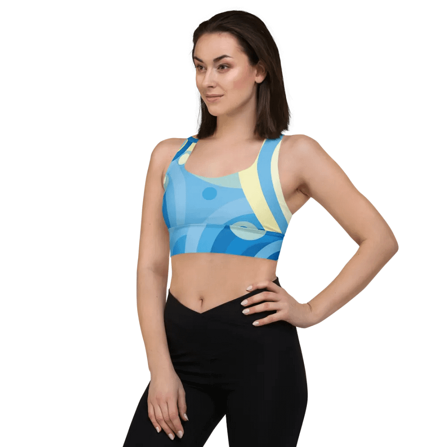Ripple Effect All-Over Sports Bra product image (3)