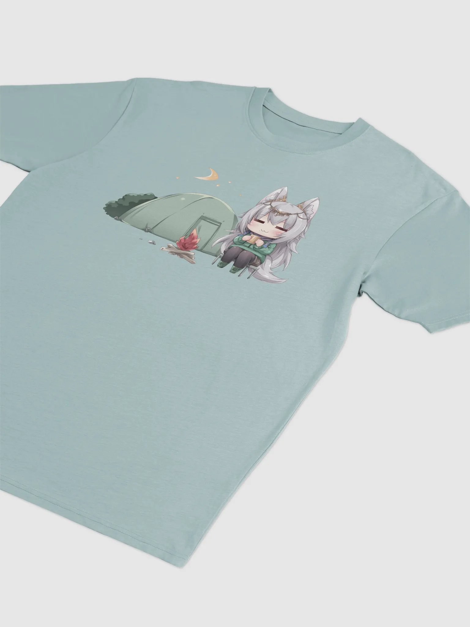 Moonlit Campfire Anime Tee product image (19)