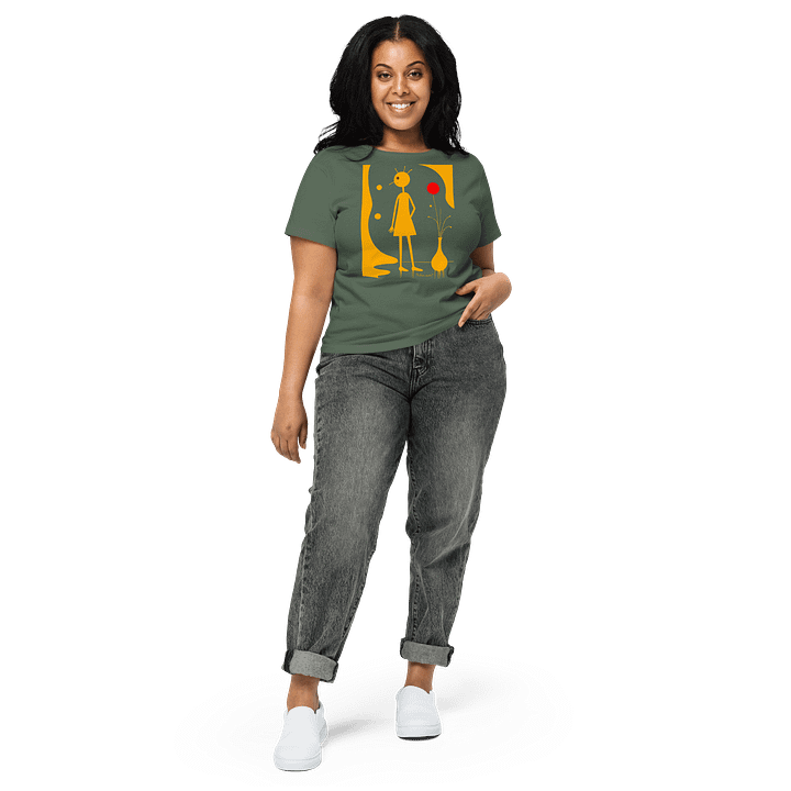 Cotton Heritage Women's High-Waisted Tee product image (1)