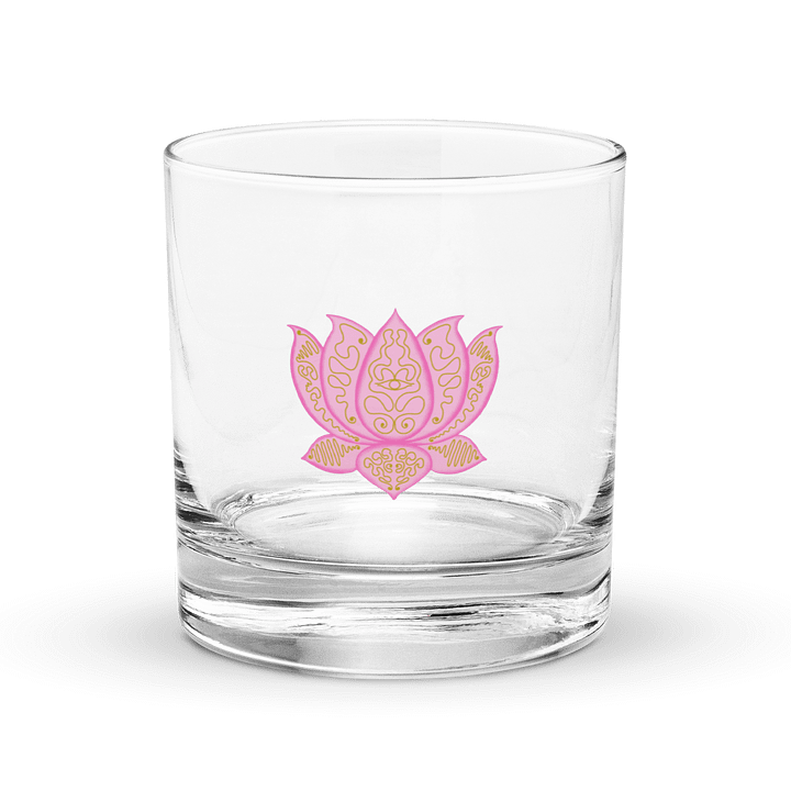 Golden Lotus Eye Rocks Glass Set product image (1)