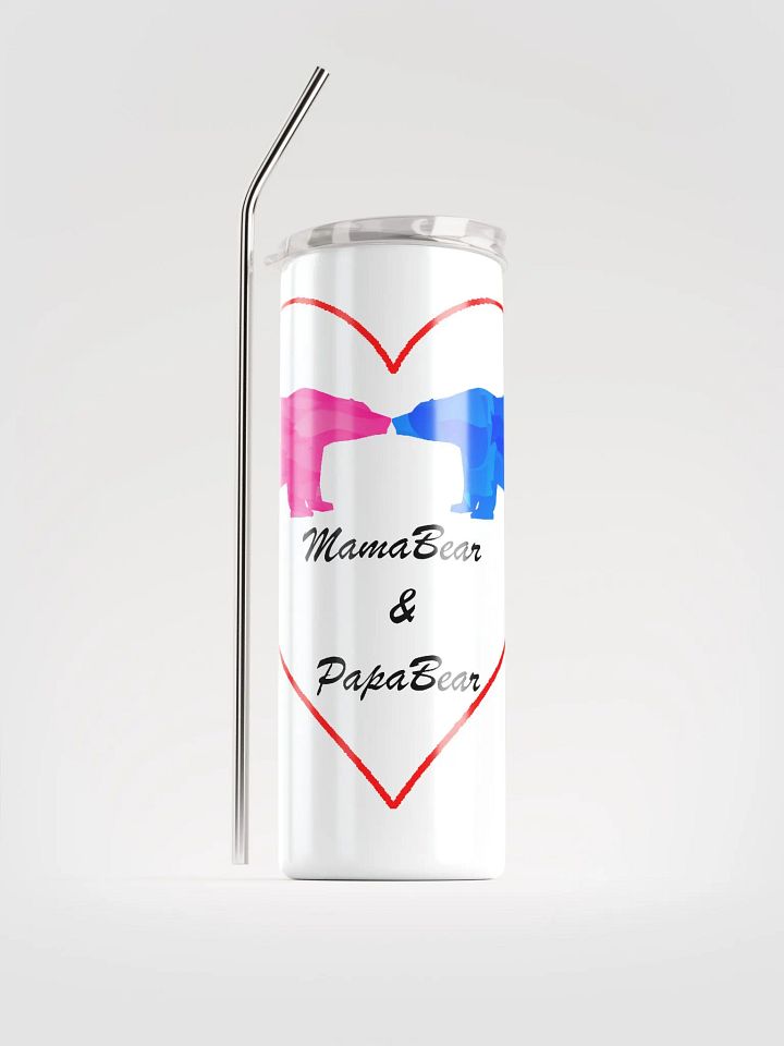 M&P Bear Stainless Steel Tumbler White product image (1)