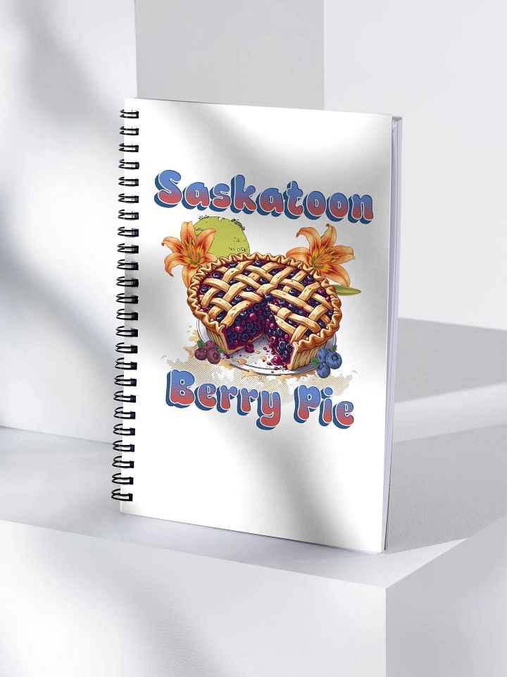 Saskatoon Berry Pie Delight Notebook product image (1)
