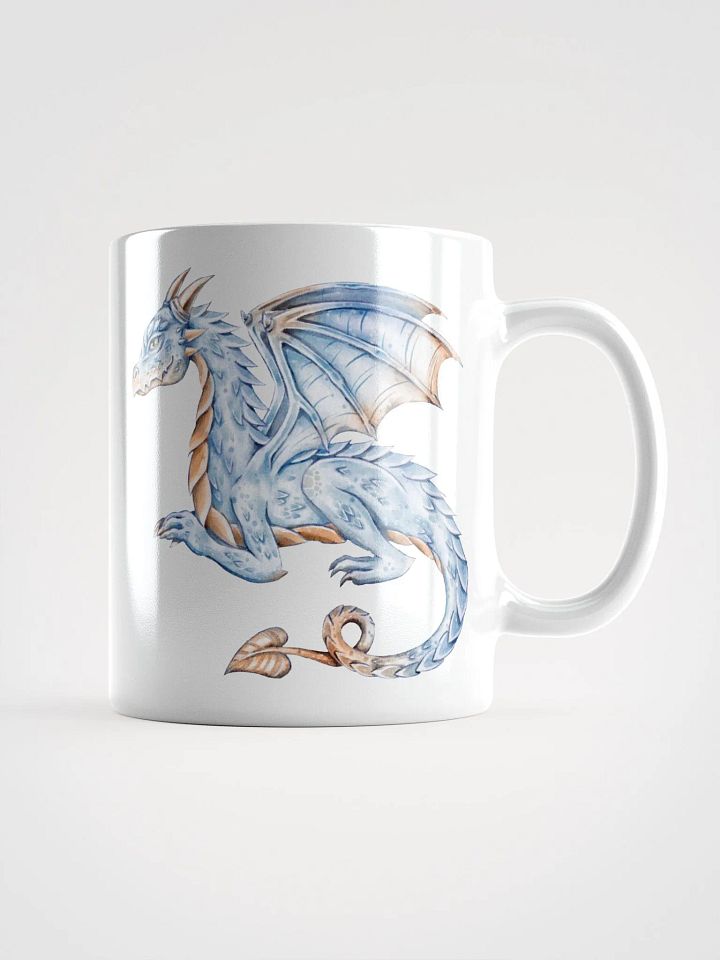 Blue Dragon White Glossy Mug product image (3)