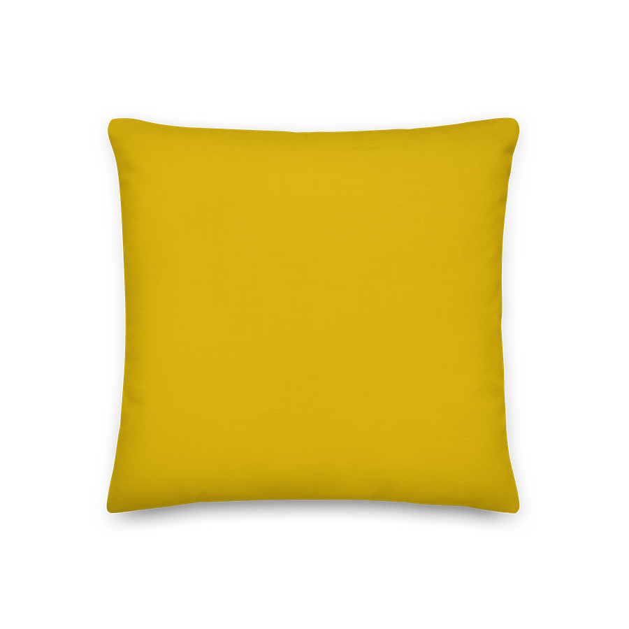 Yellow & Cream Gingham Pillow – Cheerful & Bright product image (2)
