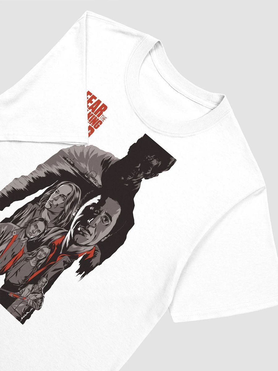 Vivid Red Stylized Poster Tee product image (3)