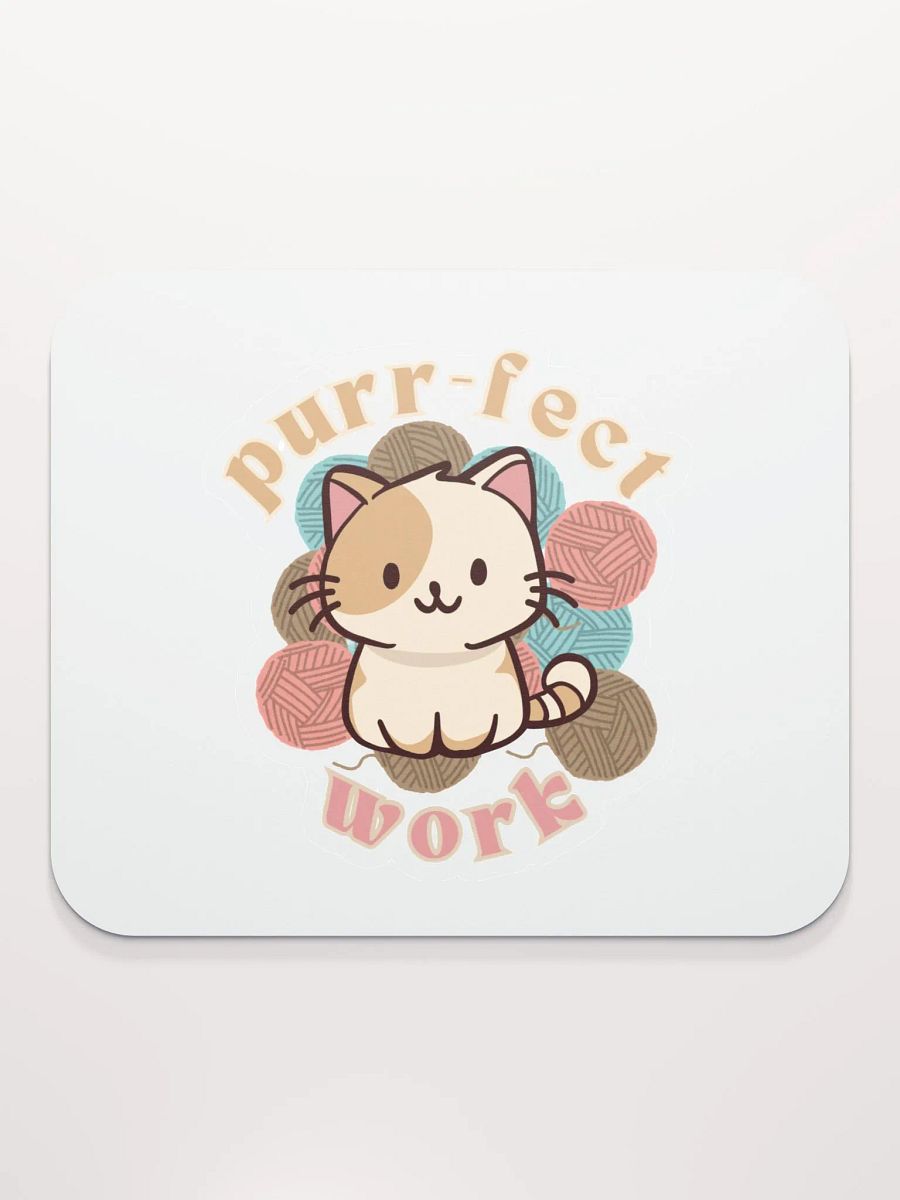Purr-fect Workspace Mouse Pad product image (2)