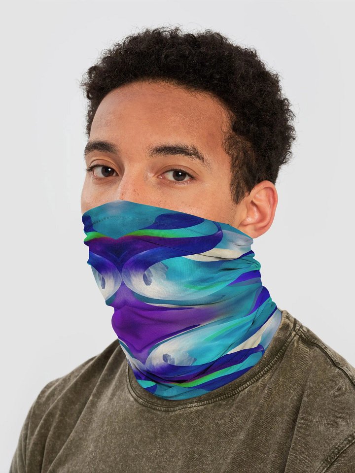 Ethereal Waves Neck Gaiter product image (2)