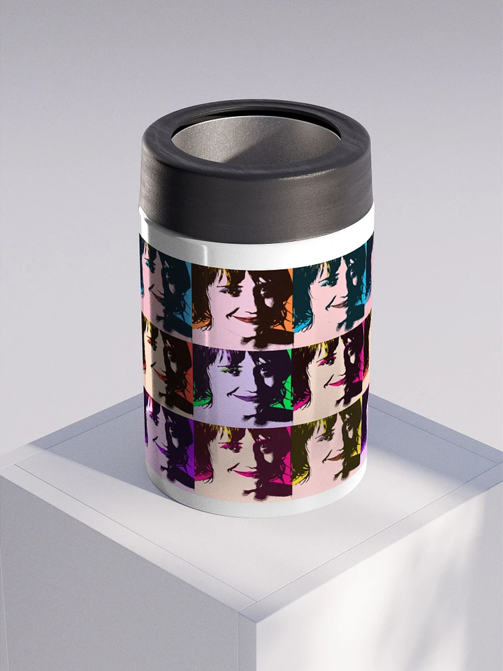 Cursed Megzie Warhol Stainless Steel Coozie product image (1)