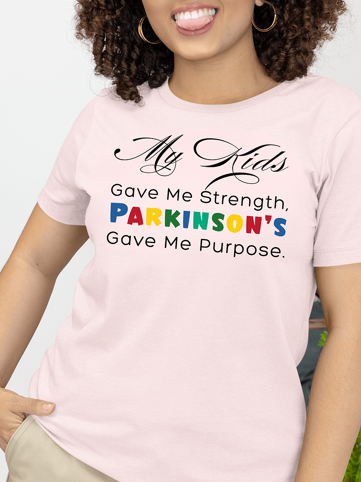 Parkinson’s Kids Parent Purpose Bella Canvas T-shirt product image (6)