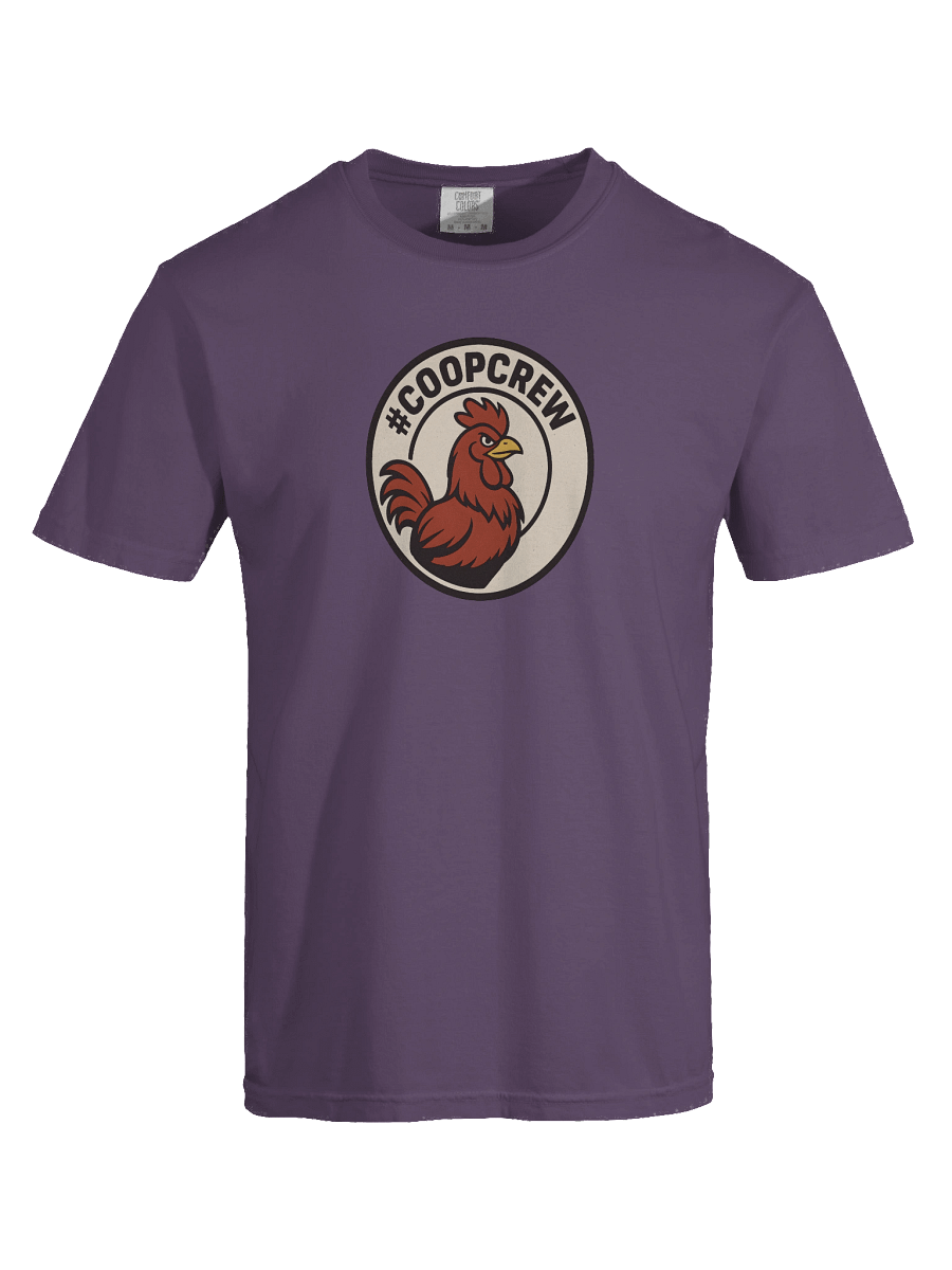 Confident Rooster Circle Logo T-Shirt product image (67)