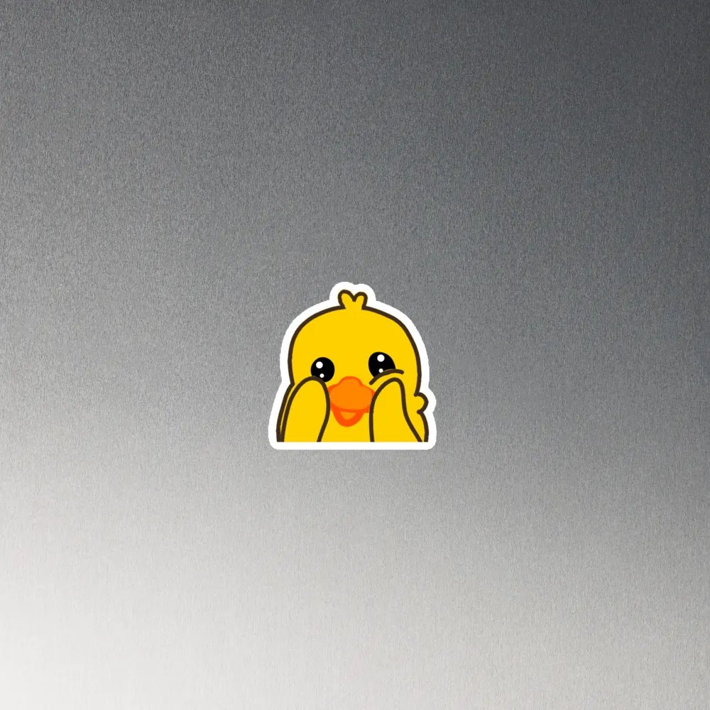Squishy Duck Die-Cut Magnet product image (2)