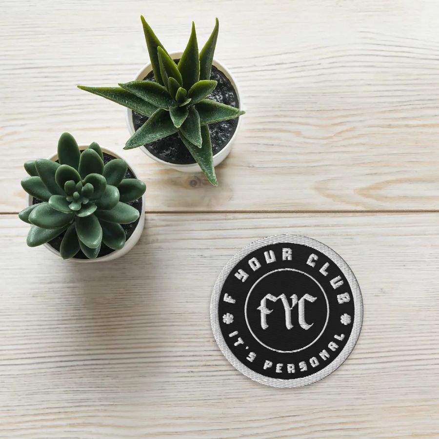 FYC - Embroidered Patch [BW2] product image (5)