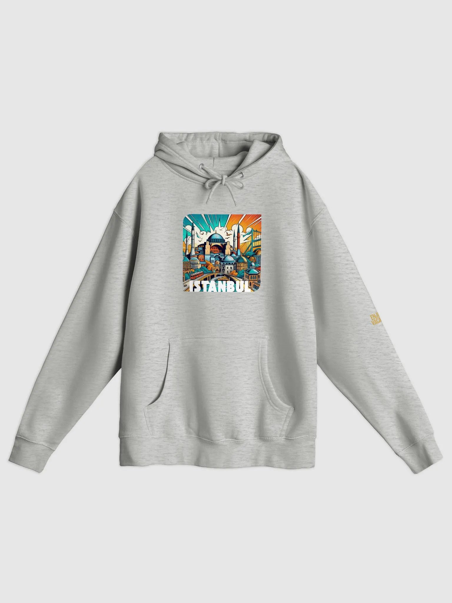 Golden Vacations Unisex Hoodie | Ai Design Istanbul city product image (1)