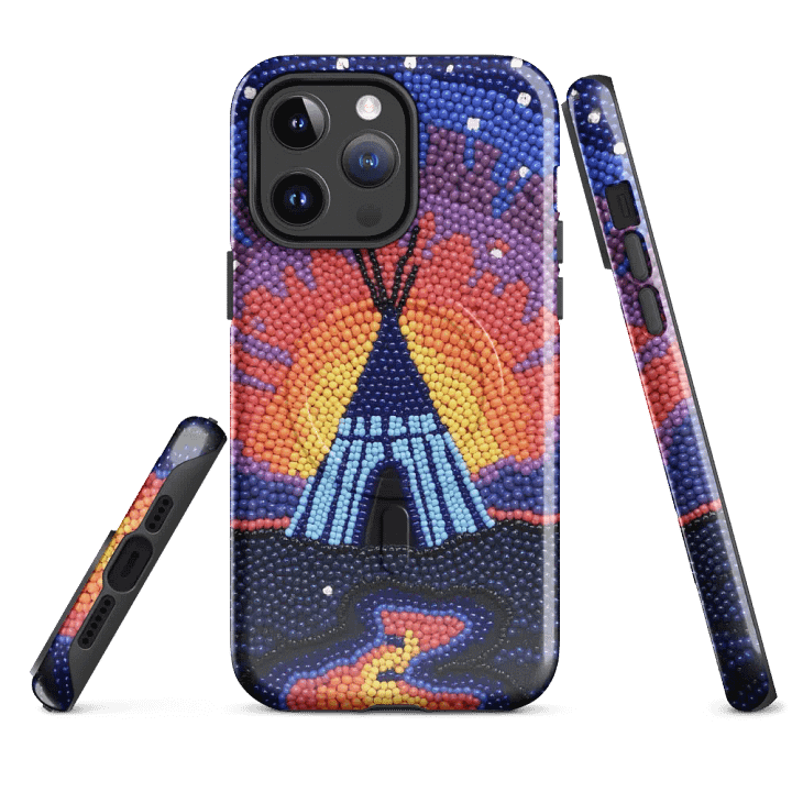Stars and Teepee Faux-Beaded iPhone® Tough Case product image (4)