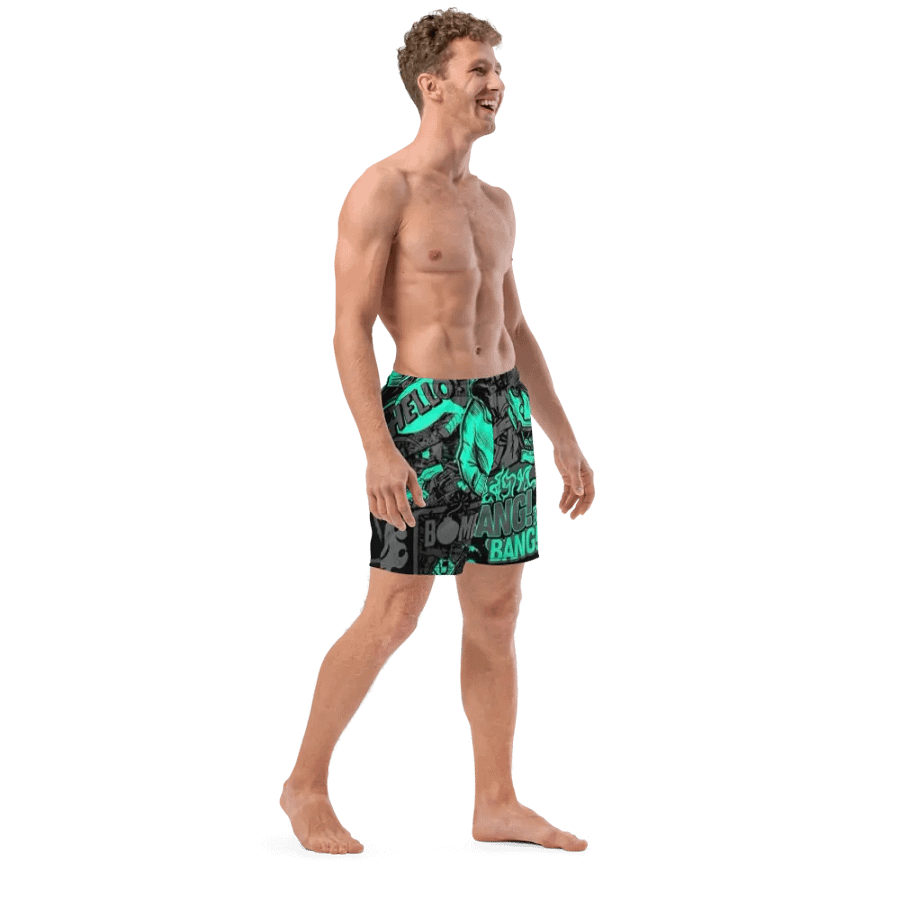 Comic Chaos Men's Swim Trunks product image (12)