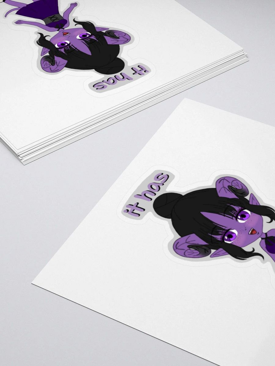 Cassi- It has pockets! Sticker product image (4)