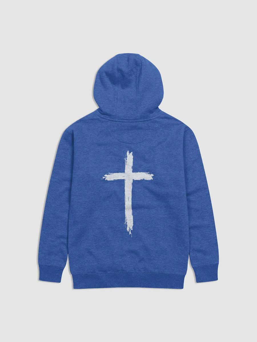 Born Again Unisex Premium Hoodie (Royal Blue) product image (2)