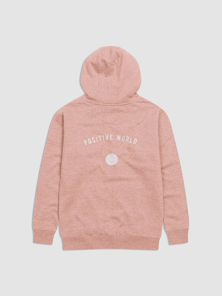 Focused, Ambitious, Sweet unisex Positive World Hoodie product image (14)