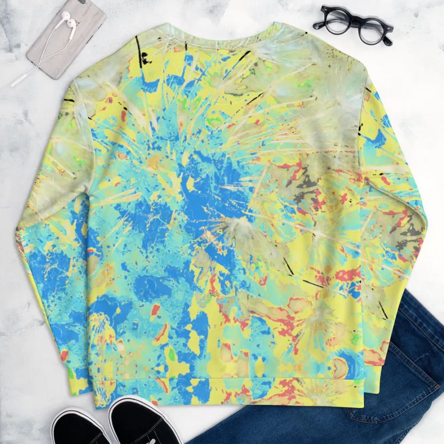 Cool Abstract Dandelion Seeds Unisex Sweatshirt product image (9)