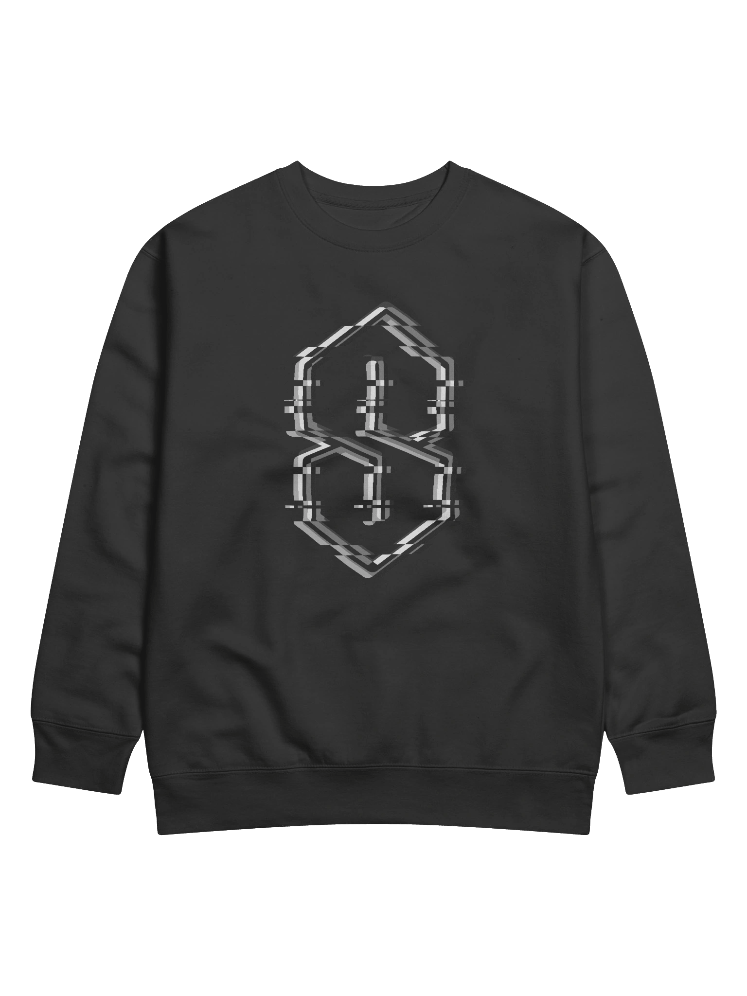 Monochrome Glitch Era Sweatshirt product image (1)