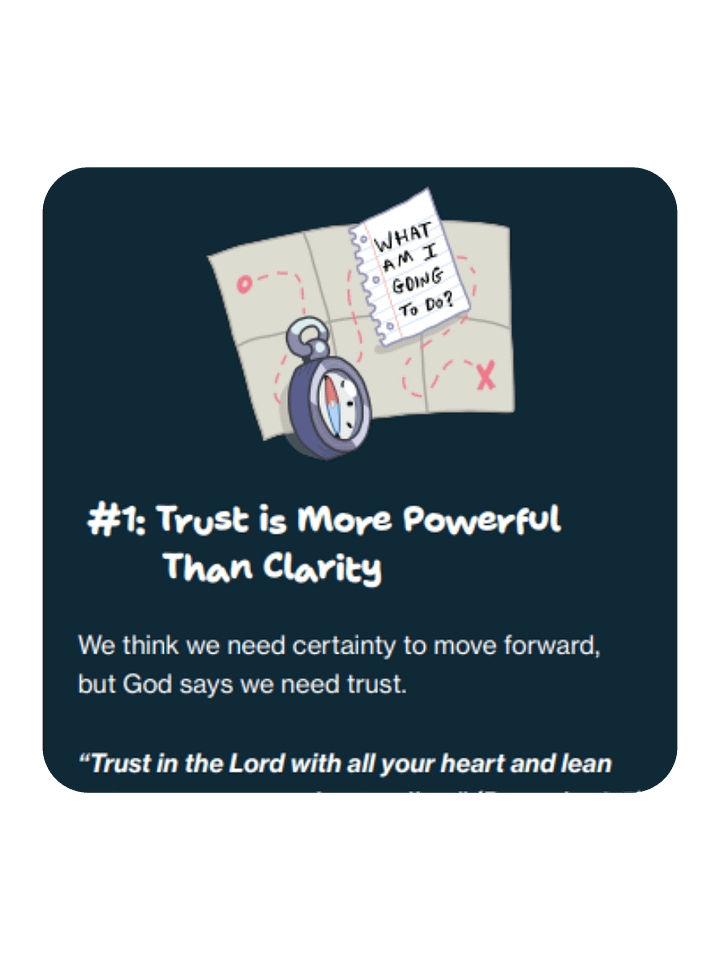 For Those Who Feel Stuck (Proverbs 3:5-6) product image (2)
