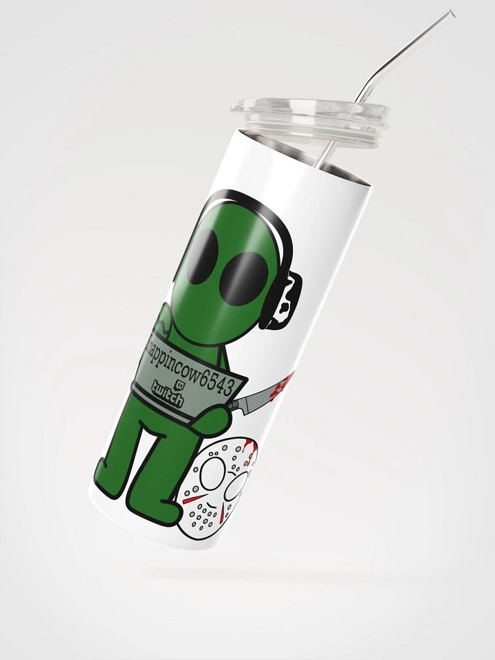 Streamer Logo Tumbler (White) product image (2)