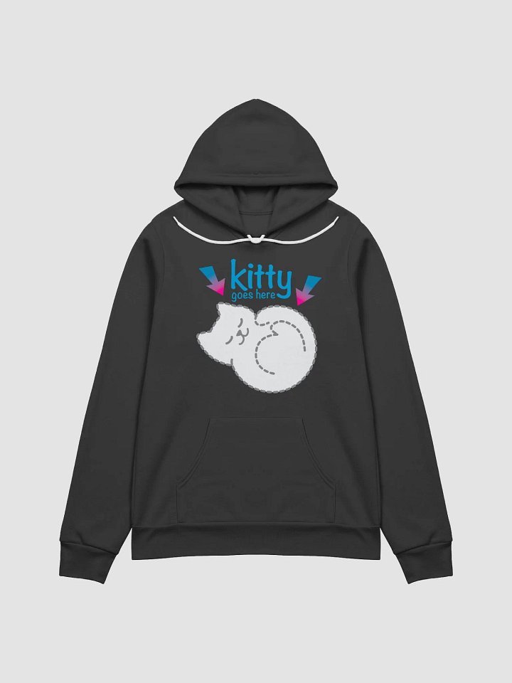 KITTY GOES HERE! • Bella Canvas supersoft hoodie product image (1)