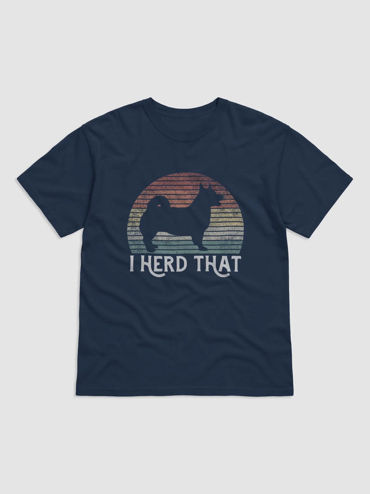 I Herd That Swedish Vallhund Tee | Funny Retro Vintage-Style Herding Dog T-Shirt for Swedish Vallhund Lovers product image (12)