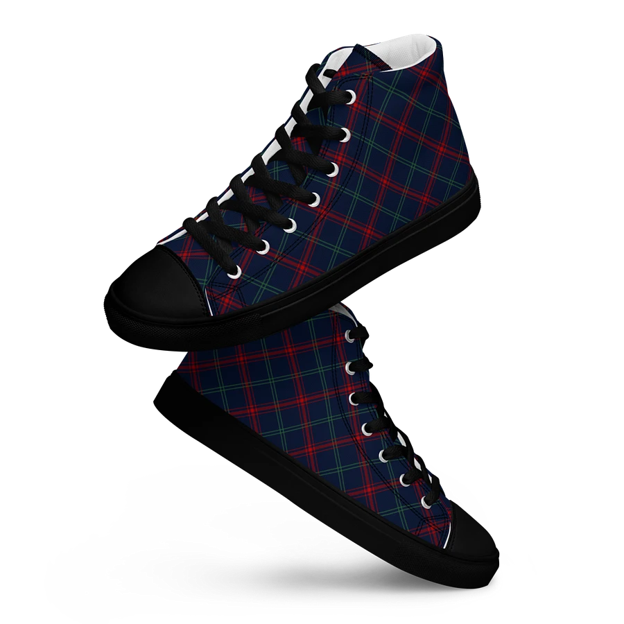 Lynch Tartan Men's High Top Shoes product image (13)