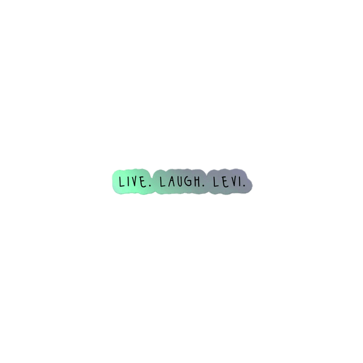 live. laugh. levi. product image (1)