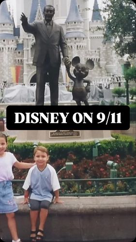 What Walt Disney World was like on 9/11/2001. This is the story that I remember from my experience being there that day. #ree...