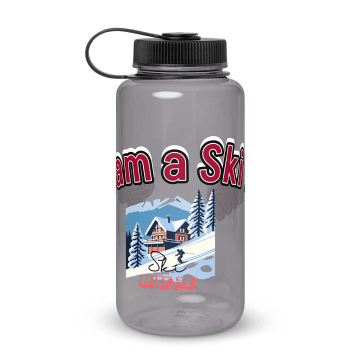Mountain Skibum Wide Mouth Water Bottle product image (1)