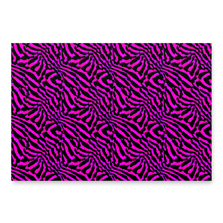 Purple Zebra Paper Sheets product image (1)