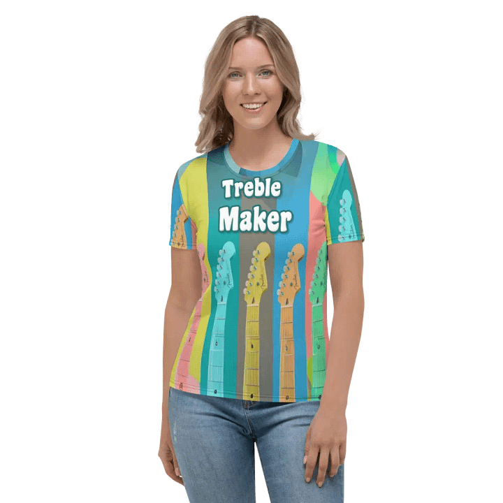 Guitar Treble Maker All Over Print T-shirt product image (2)
