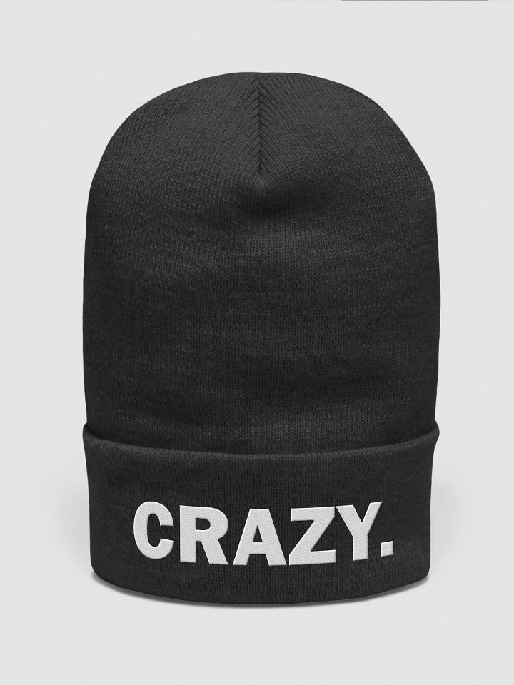 Crazy. // Beanie product image (5)