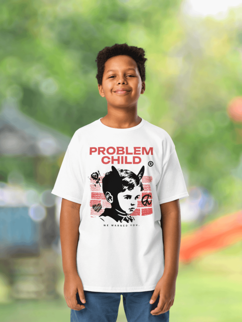Problem Child | Unisex Gildan Youth Classic Tee product image (4)