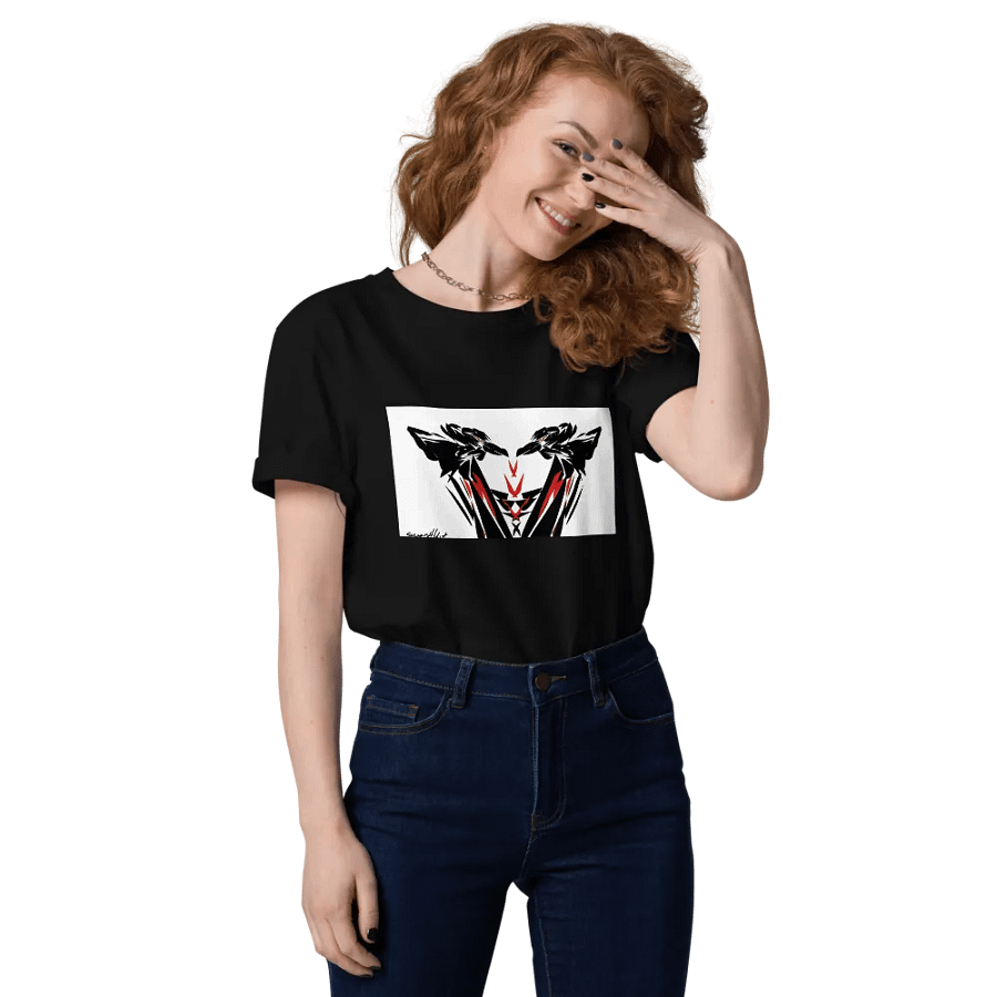 RAVENS EcoOrganic Cotton Unisex Tshirt by Song in the Wind product image (8)