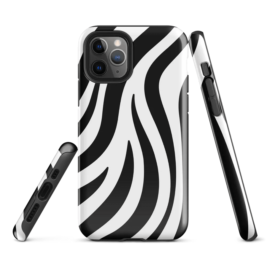 Zebra Print iPhone® Tough Case product image (2)