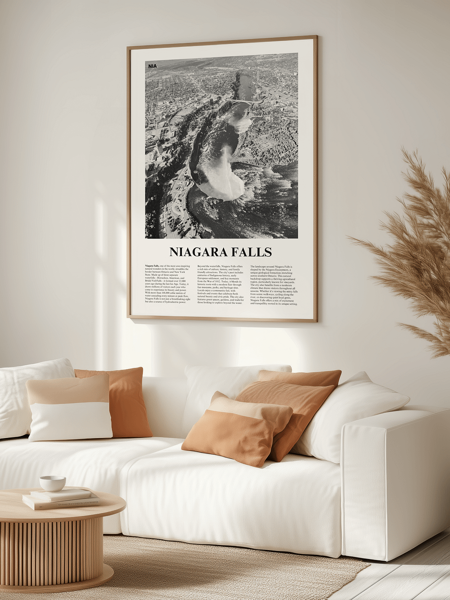 Niagara Falls 01 Newspaper Poster product image (3)