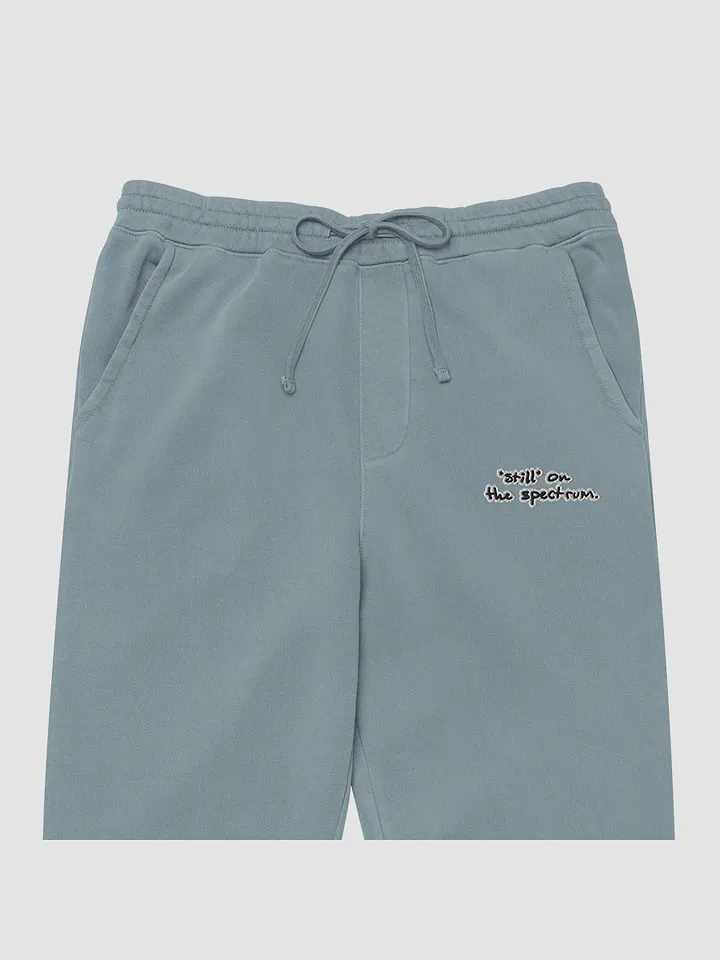 *still* on the spectrum embroidered pigment sweatpants (bubble design) product image (1)
