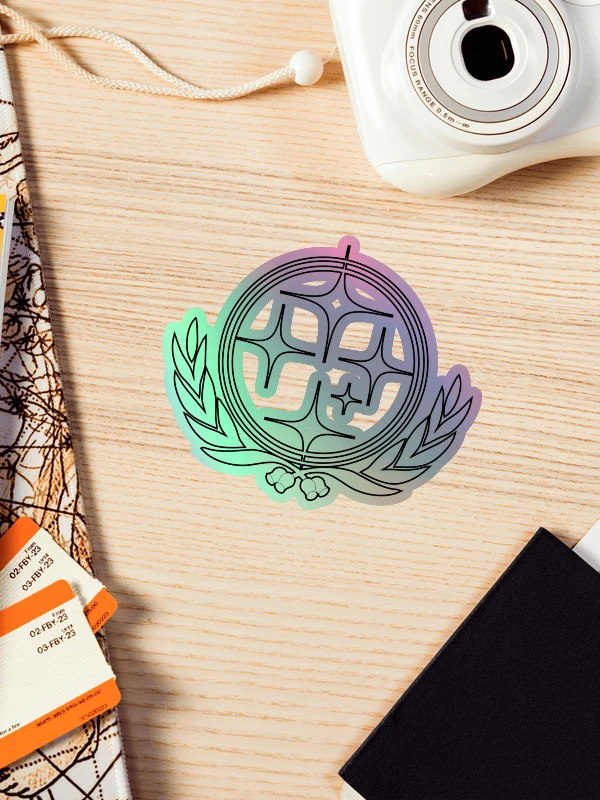SCA 10Y LOGO ONLY - HOLO STICKERS product image (11)