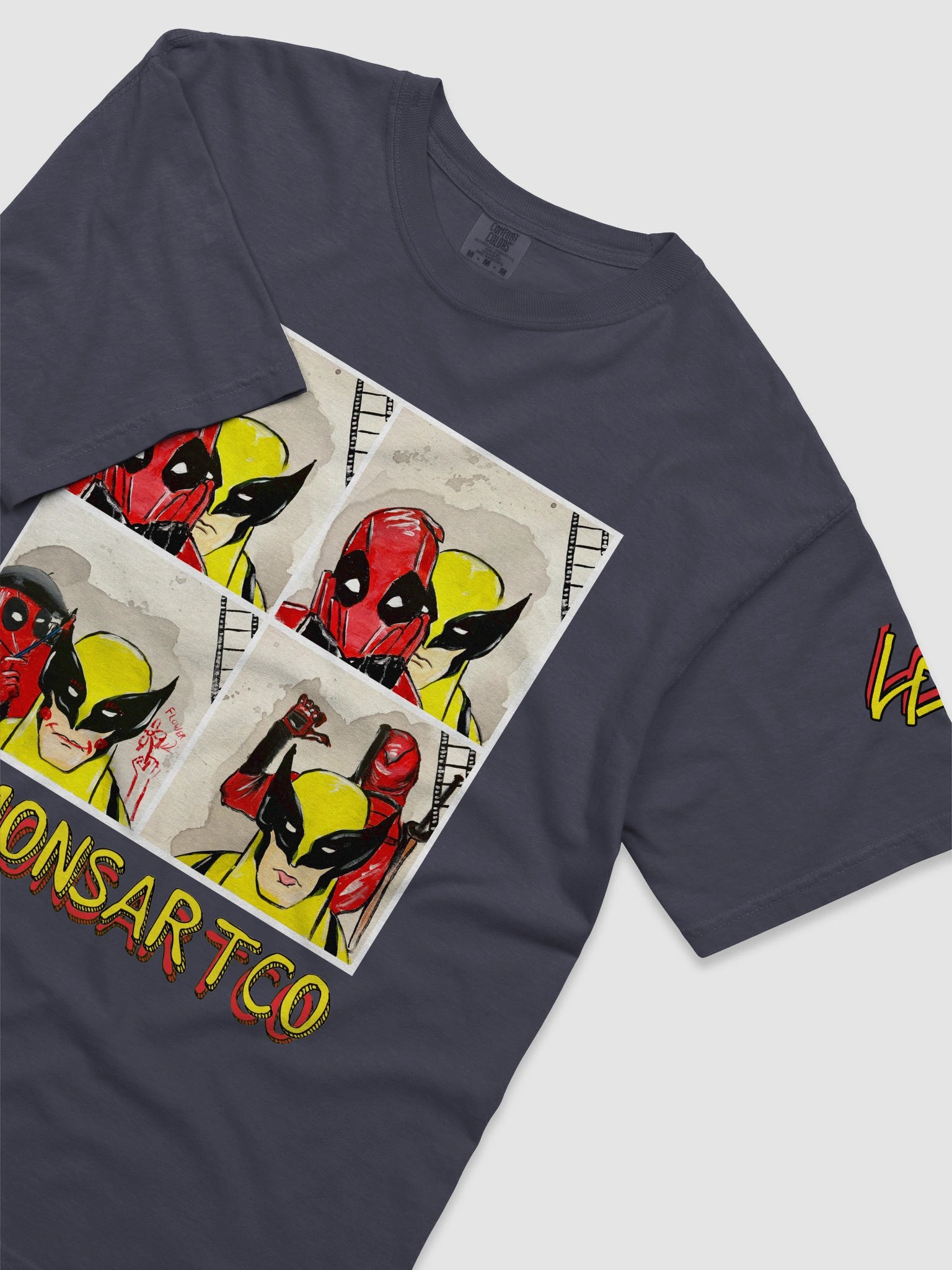 Redpool and Logan Picture Booth T-Shirt product image (63)