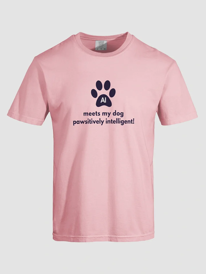 AI meets my dog pawsitively intelligent Cute T-Shirt product image (1)