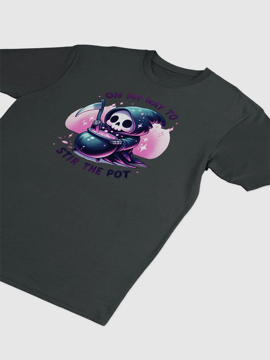 Whimsical Grim Reaper Starry Night Tee product image (3)