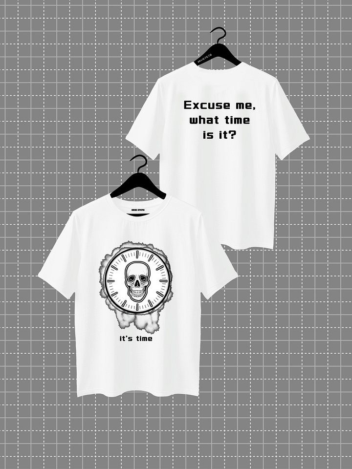 Skull Time Unisex Premium T-Shirt product image (1)