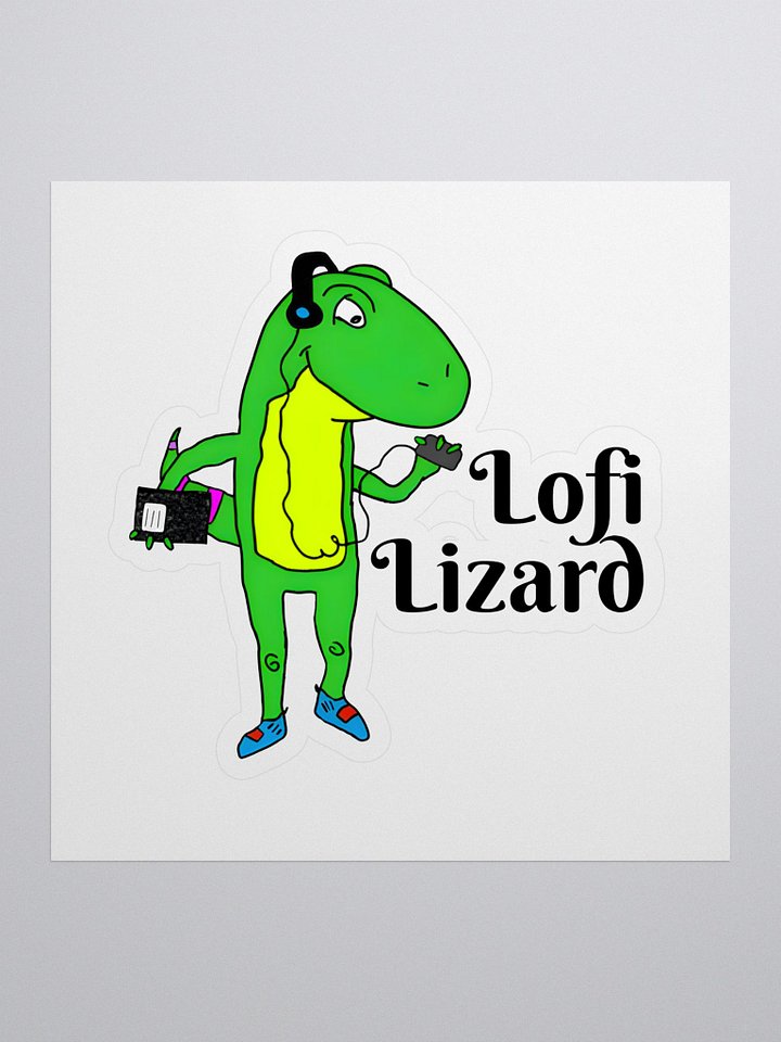 Lofi Lizard sticker product image (1)