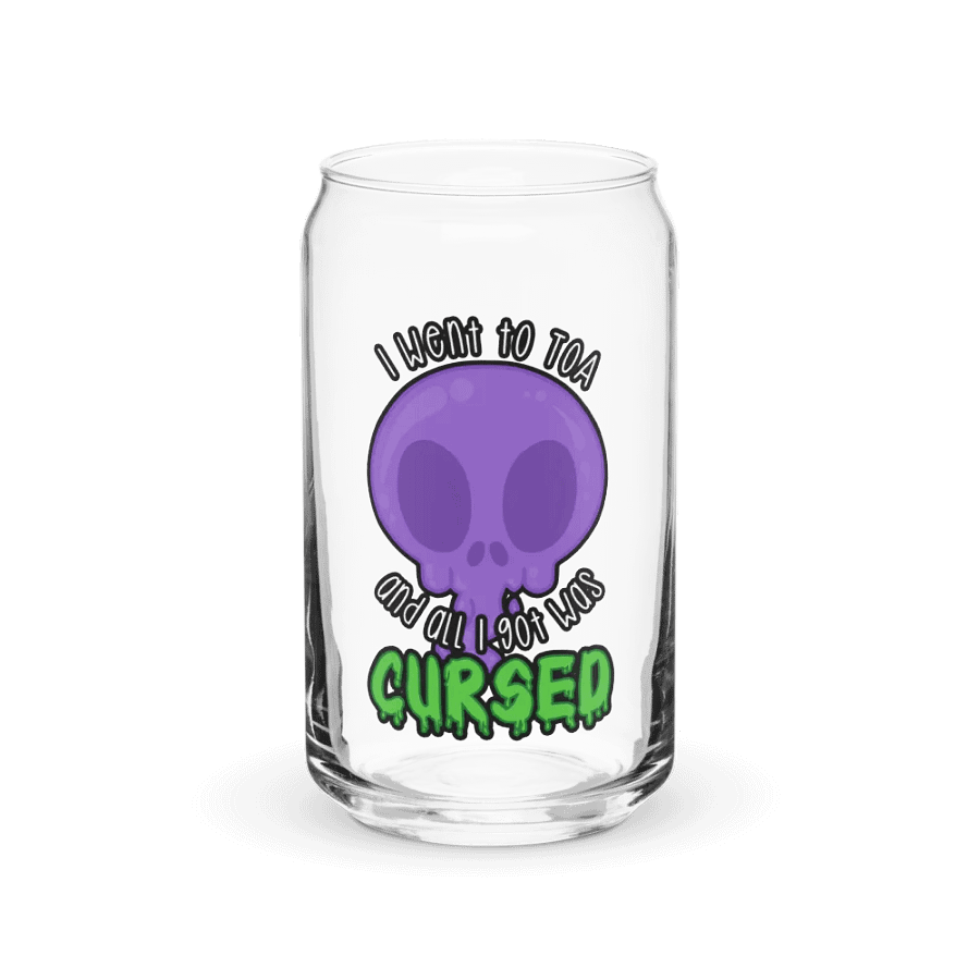 All I Got Was Cursed - Warlock - Can Glass product image (1)