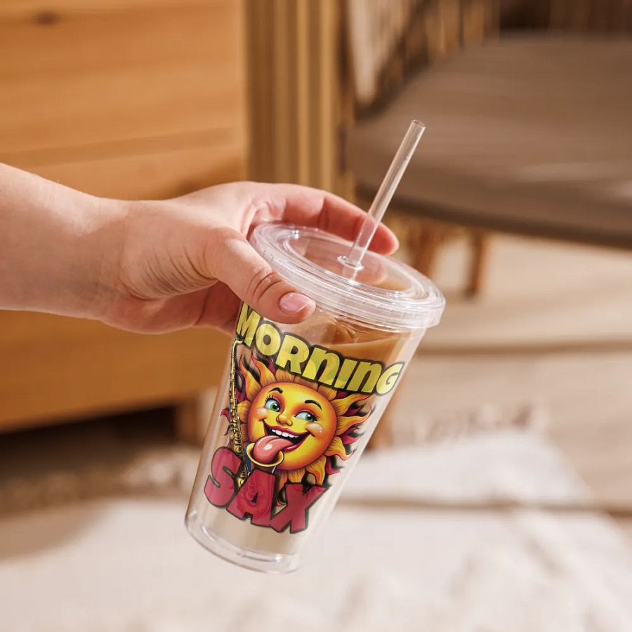 Morning Sax Tumbler - Clear product image (9)